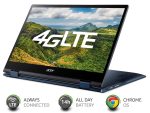 ACER Spin 513 LTE 13.3" 2 in 1 Chromebook - Snapdragon 7c Gen 2, 128 GB eMMC, Blue