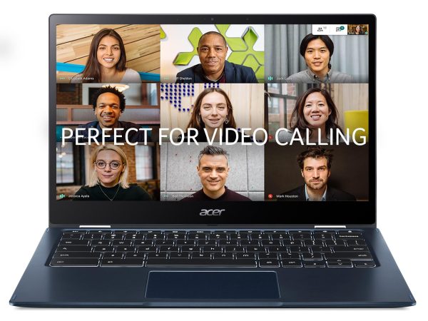 ACER Spin 513 LTE 13.3" 2 in 1 Chromebook - Snapdragon 7c Gen 2, 128 GB eMMC, Blue