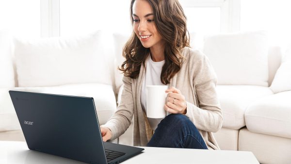 ACER Spin 513 LTE 13.3" 2 in 1 Chromebook - Snapdragon 7c Gen 2, 128 GB eMMC, Blue
