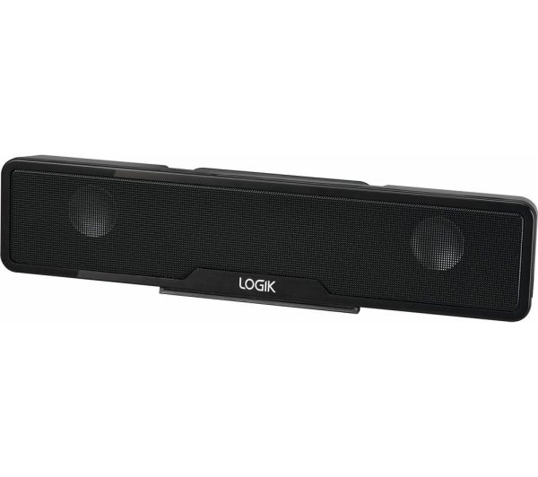 LOGIK LSP20SB21 PC Sound Bar - Black