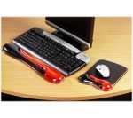 KENSINGTON Duo Gel Mouse Mat – Black & Red
