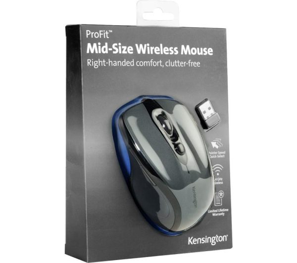 KENSINGTON Pro Fit Mid-Size Wireless Optical Mouse