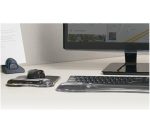 KENSINGTON Duo Gel Mouse Mat - Graphite & Black
