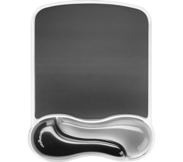 KENSINGTON Duo Gel Mouse Mat - Graphite & Black