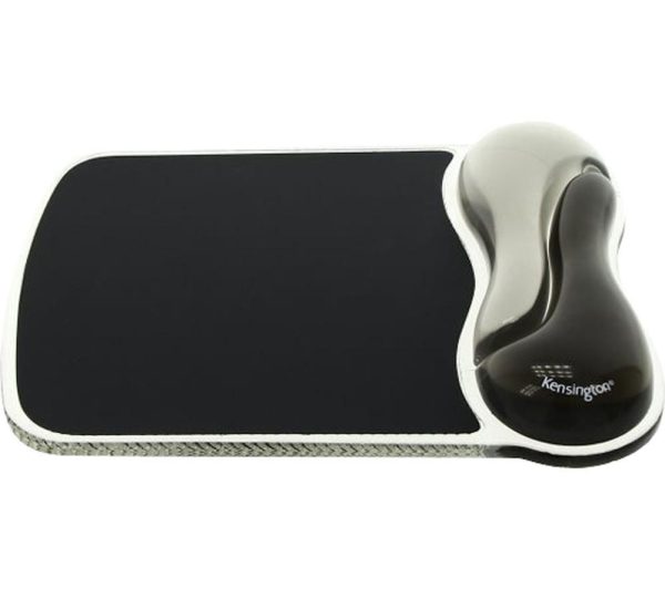 KENSINGTON Duo Gel Mouse Mat - Graphite & Black