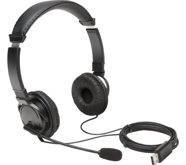 KENSINGTON K97601WW Headset - Black