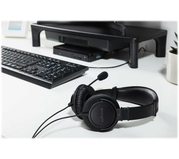 KENSINGTON K97601WW Headset - Black