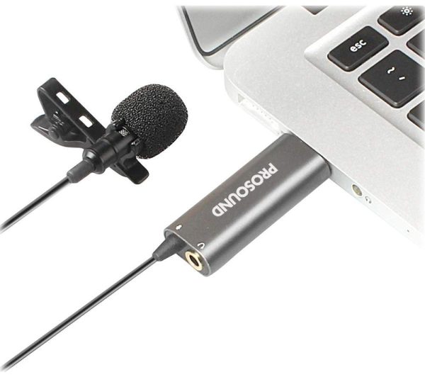 PROSOUND PROS-11AU4 Lavalier Microphone