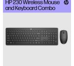 HP 230 Wireless Keyboard & Mouse Set - Black