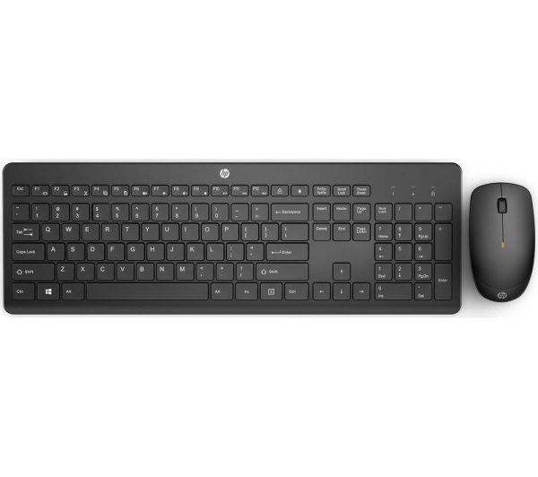 HP 230 Wireless Keyboard & Mouse Set - Black