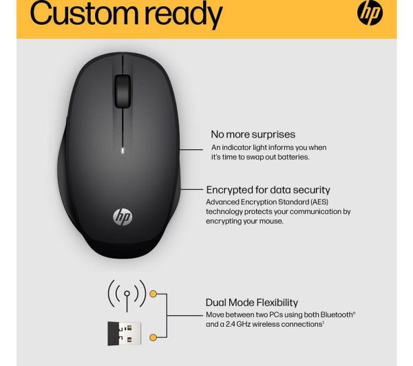HP Dual Mode 300 Wireless Optical Mouse