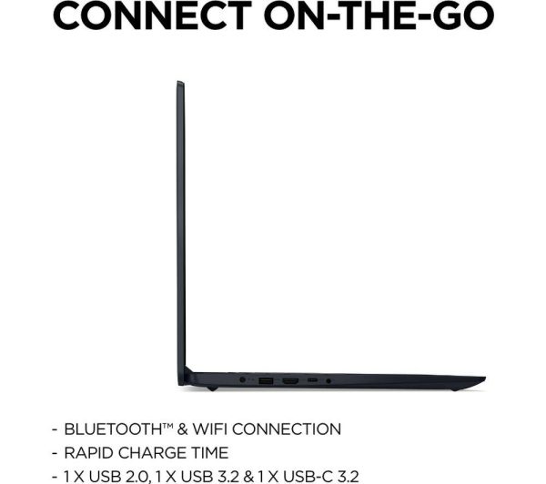 LENOVO IdeaPad 3i 17.3" Laptop - IntelÂ® CeleronÂ®, 128 GB SSD, Blue