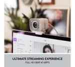 LOGITECH StreamCam Full HD USB-C Webcam & Yeti Professional USB Microphone Bundle - White & Silver