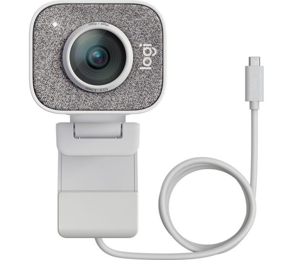 LOGITECH StreamCam Full HD USB-C Webcam & Yeti Professional USB Microphone Bundle - White & Silver