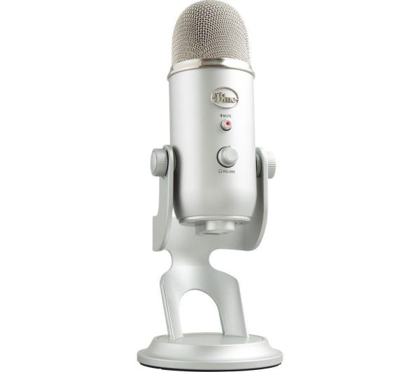 LOGITECH StreamCam Full HD USB-C Webcam & Yeti Professional USB Microphone Bundle - White & Silver