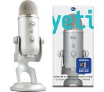LOGITECH StreamCam Full HD USB-C Webcam & Yeti Professional USB Microphone Bundle - White & Silver