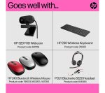 HP M22f Full HD 21.5" IPS LCD Monitor - Black & Silver