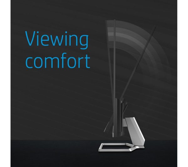 HP M32f Full HD 31.5" VA LCD Monitor - Black & Silver