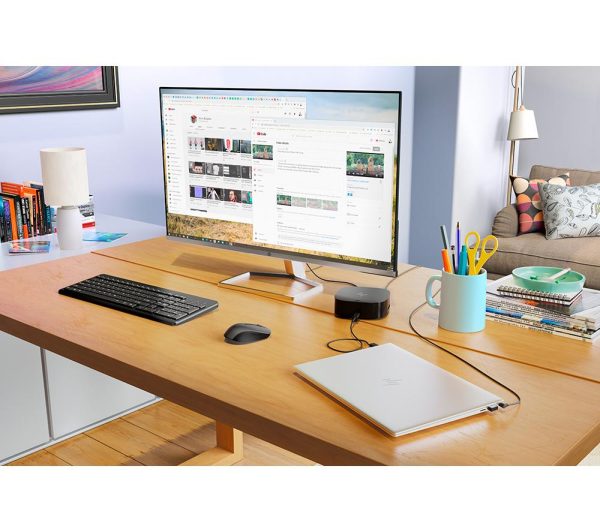 HP M32f Full HD 31.5" VA LCD Monitor - Black & Silver