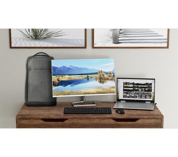 HP M27fwa Full HD 27" IPS LCD Monitor - White