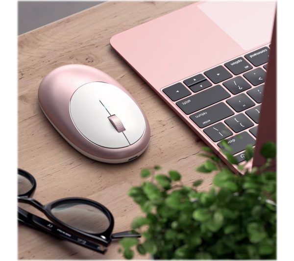 SATECHI M1 Wireless Optical Mouse - Rose Gold