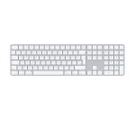 APPLE Magic Wireless Keyboard with Touch ID & Numeric Keypad - Black & Silver