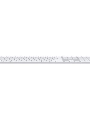 APPLE Magic Wireless Keyboard with Touch ID & Numeric Keypad - Black & Silver