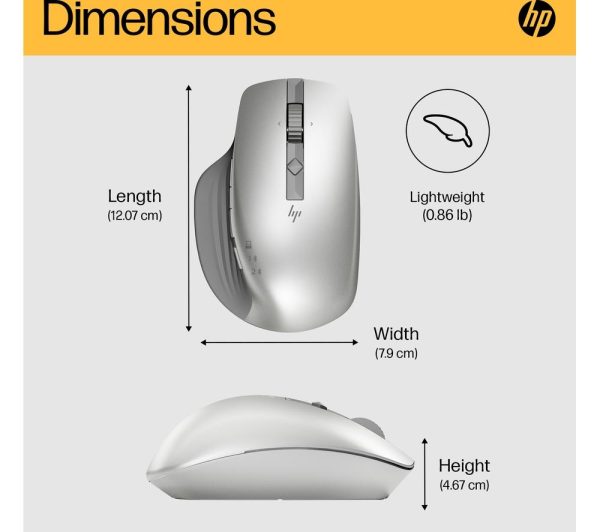HP Creator 930 Wireless Laser Mouse - Silver