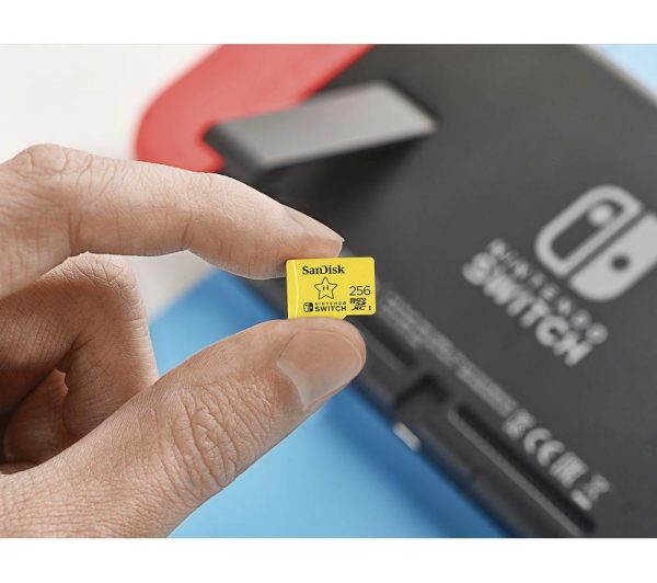 SANDISK Class 10 microSDXC Memory Card for Nintendo Switch - 256 GB
