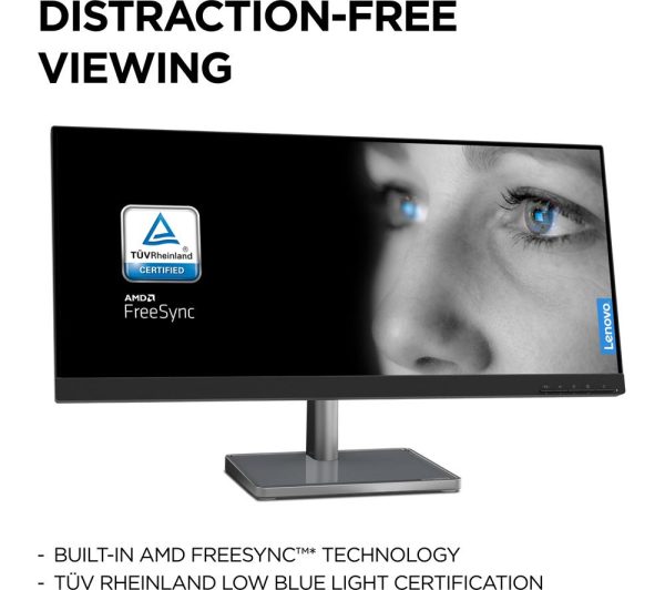 LENOVO L29w-30 Wide Full HD 29" IPS LED Monitor - Black