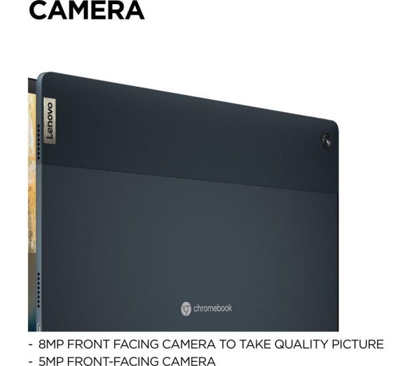 LENOVO IdeaPad Duet 5 13.3" 2 in 1 Chromebook - Snapdragon 7c Gen 2, 256 GB eMMC, Blue