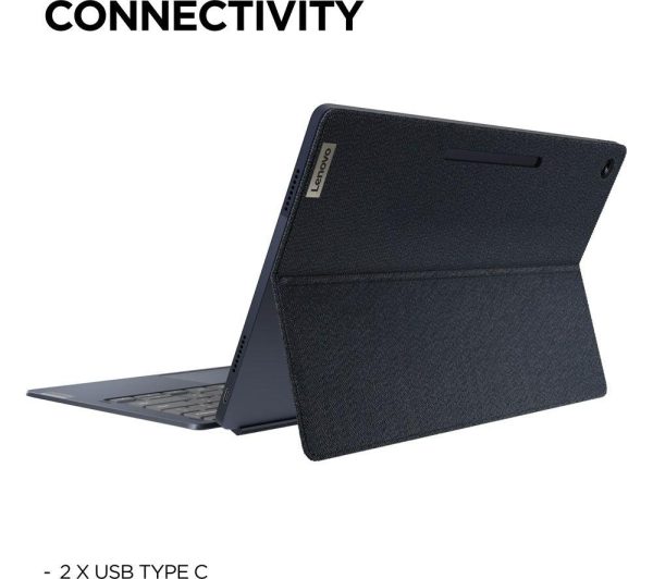 LENOVO IdeaPad Duet 5 13.3" 2 in 1 Chromebook - Snapdragon 7c Gen 2, 256 GB eMMC, Blue