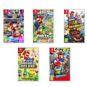 NINTENDO SWITCH Mario Games Bundle