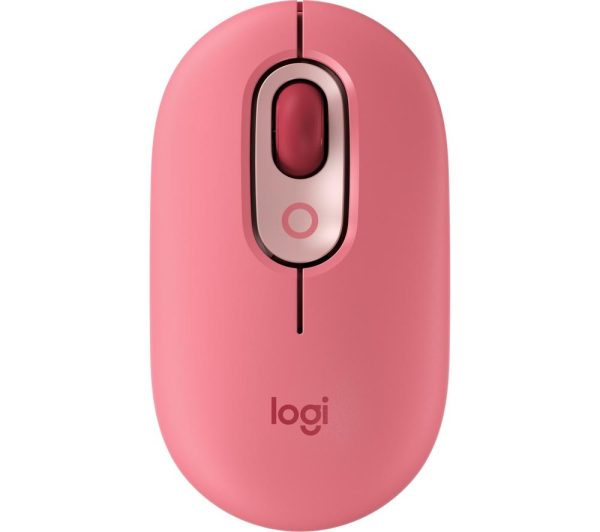 LOGITECH Pop Wireless Optical Mouse - Heartbreaker Rose
