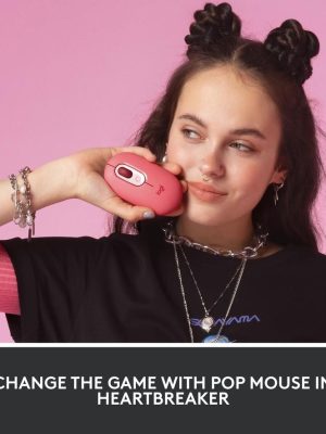 LOGITECH Pop Wireless Optical Mouse - Heartbreaker Rose