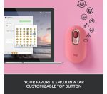 LOGITECH Pop Wireless Optical Mouse - Heartbreaker Rose