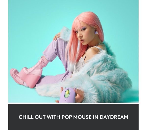 LOGITECH Pop Wireless Optical Mouse - Daydream Mint