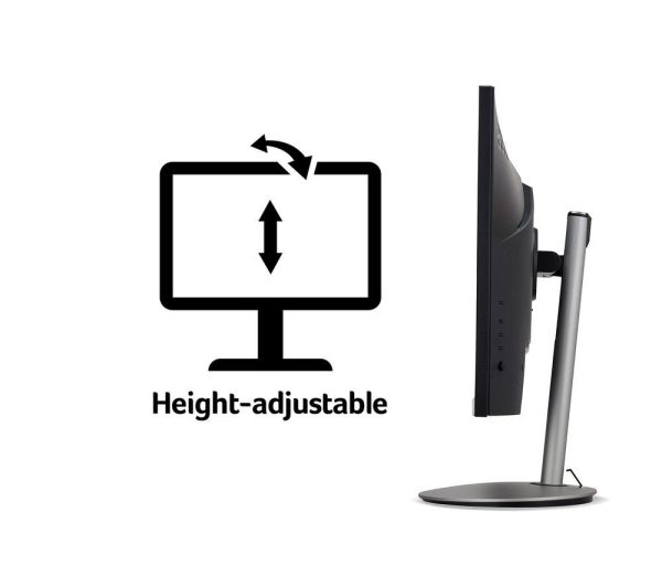 ACER CB282Ksmiiprx 4K Ultra HD 28â€ LED Monitor - Black & Silver