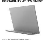 LENOVO L15 Full HD 15.6" IPS LCD Mobile Monitor - Black