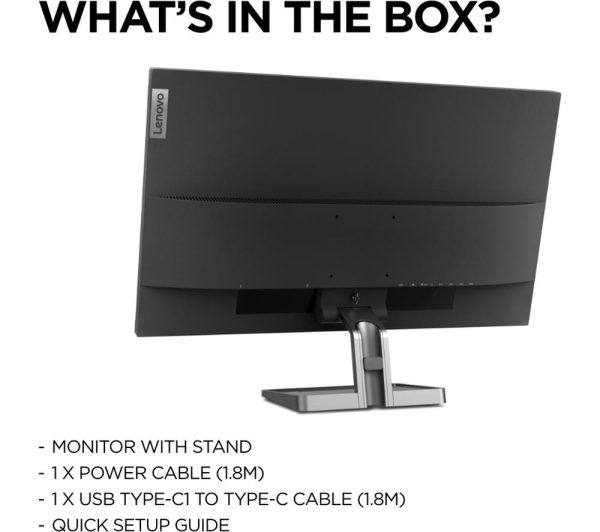 LENOVO L32p-30 31.5" 4K Ultra HD IPS LED Monitor - Black & Grey