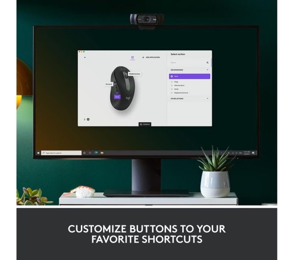 LOGITECH Signature M650 Wireless Optical Mouse - Graphite