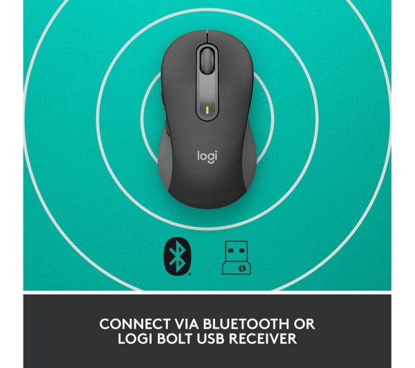 LOGITECH Signature M650 Wireless Optical Mouse - Graphite