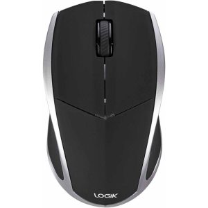 LOGIK LMWL3B23 Wireless Blue Trace Mouse