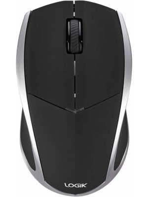 LOGIK LMWL3B23 Wireless Blue Trace Mouse