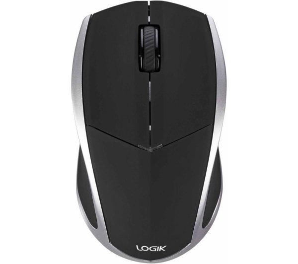LOGIK LMWL3B23 Wireless Blue Trace Mouse