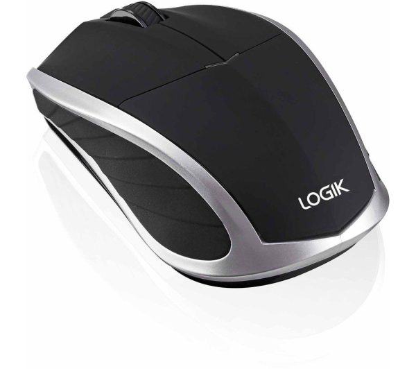 LOGIK LMWL3B23 Wireless Blue Trace Mouse
