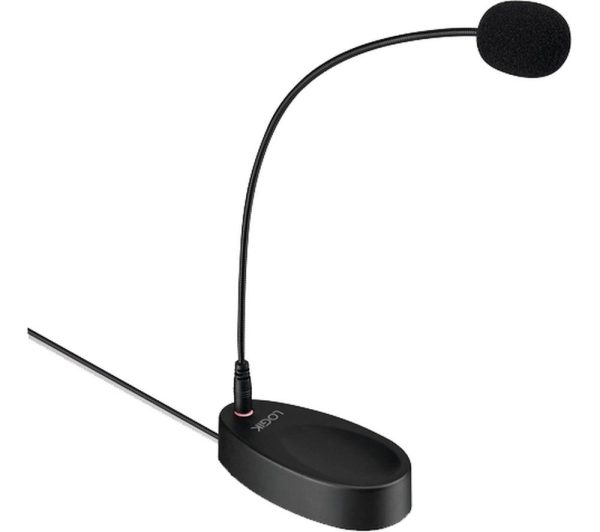 LOGIK LDMIC23 Desktop Microphone - Black