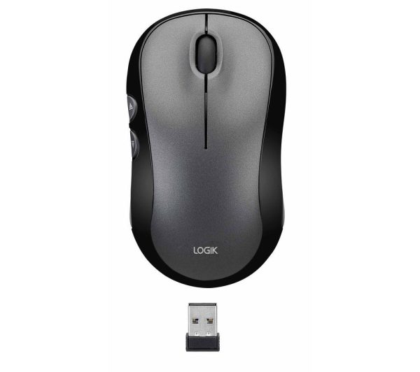 LOGIK LWLMSL23 Silent Wireless Optical Mouse