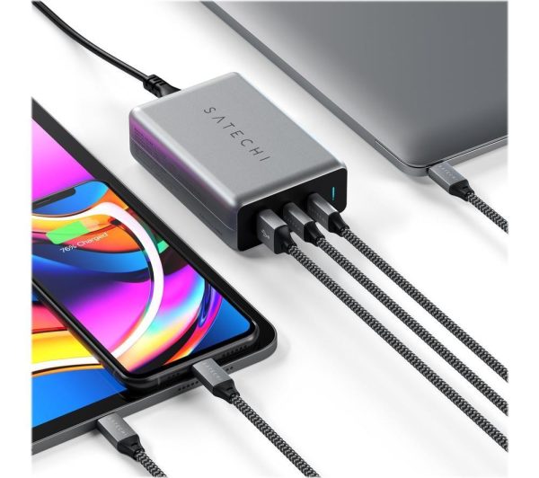 SATECHI ST-TC100GM-UK 100 W Universal USB Charger