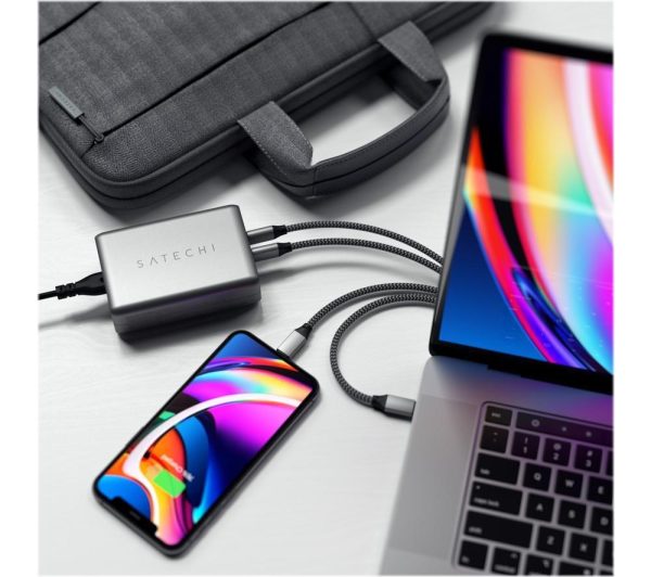 SATECHI ST-TC100GM-UK 100 W Universal USB Charger